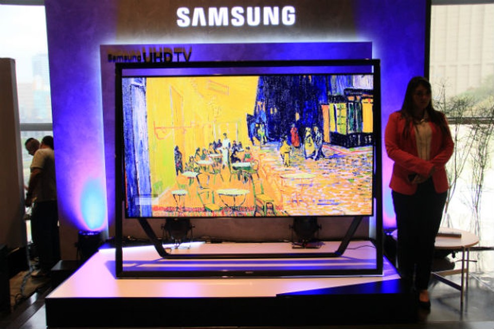 TVs de 85 polegadas