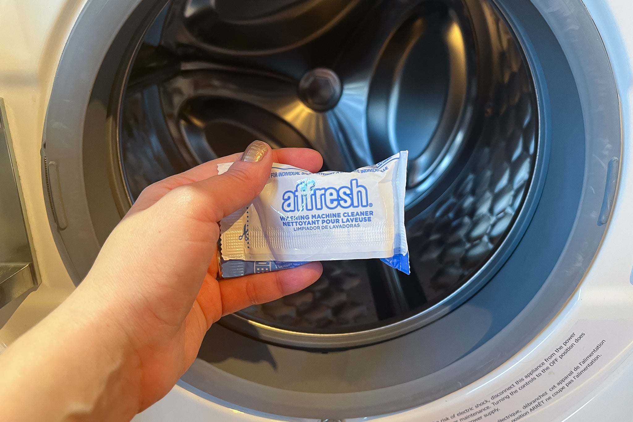 clean washing machine