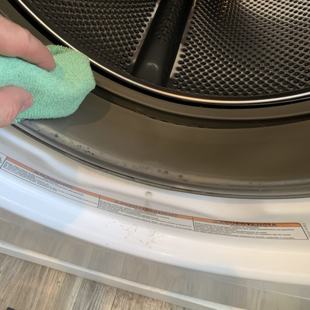 rust in washing machine