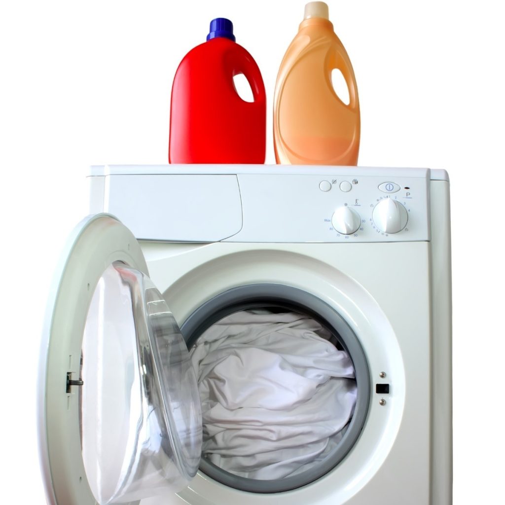 soap in washing machine