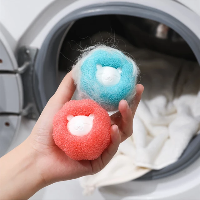 dissolve pet hair in washing machine