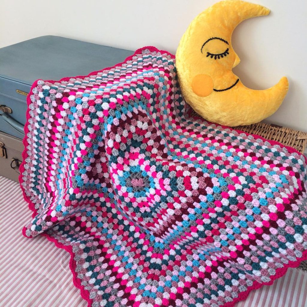 wash crochet blanket in washing machine