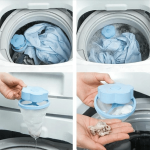 lint in washing machine