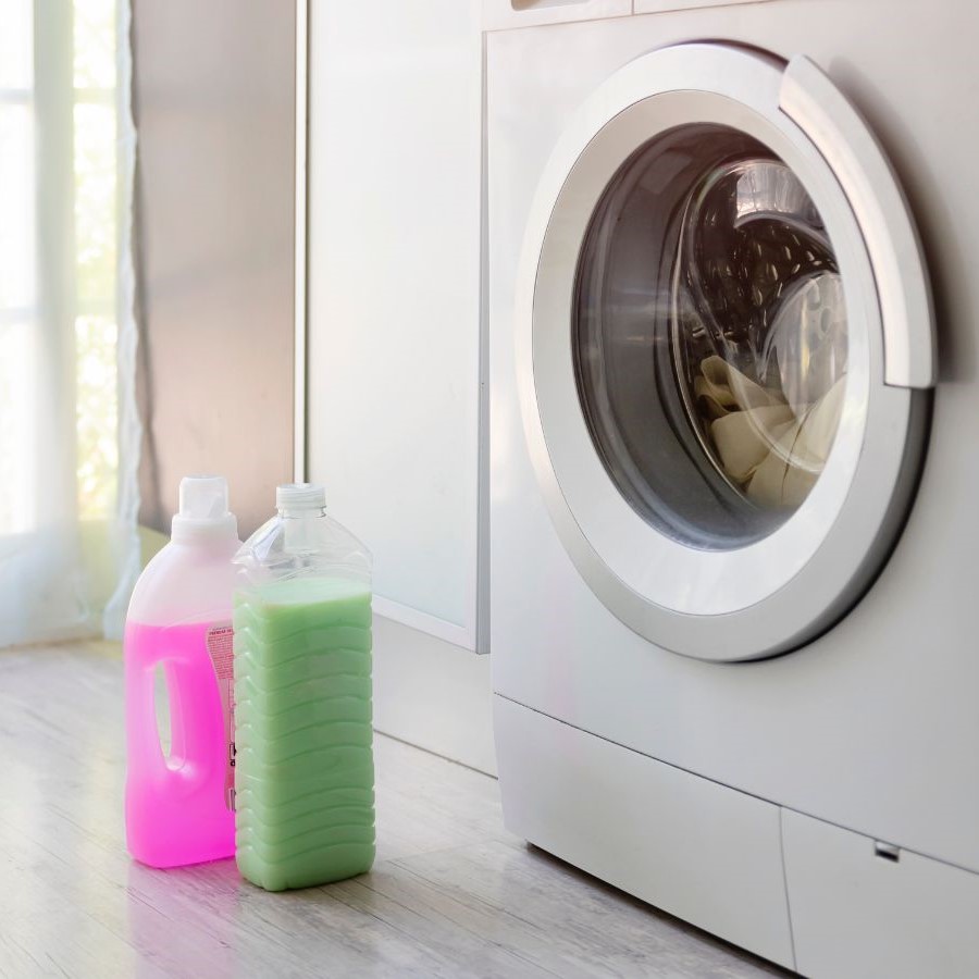 detergent use in washing machine