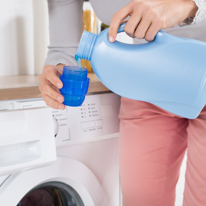 detergent use in washing machine