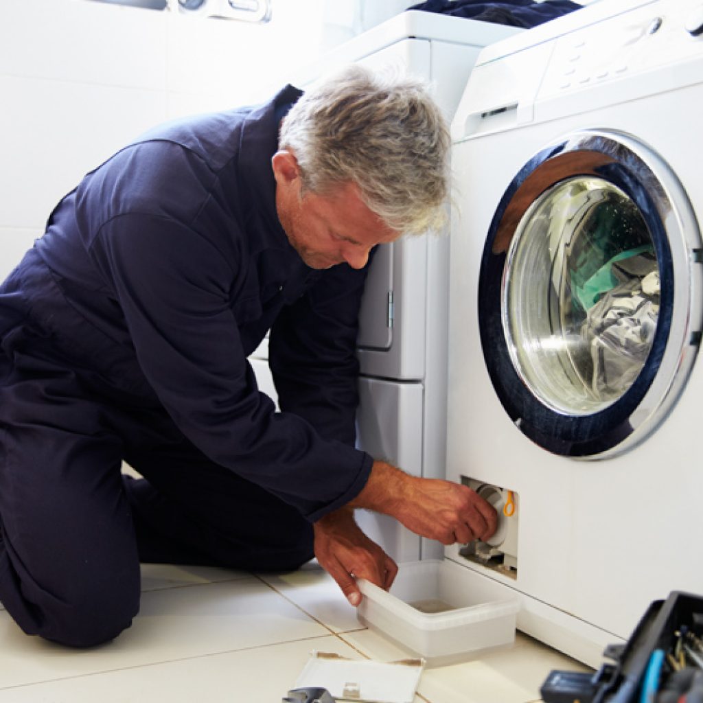 stop water dripping into washing machine