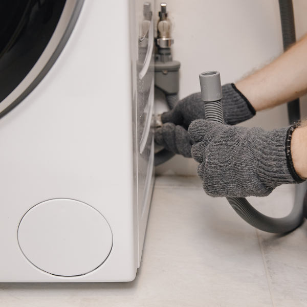 burning smell from washing machine